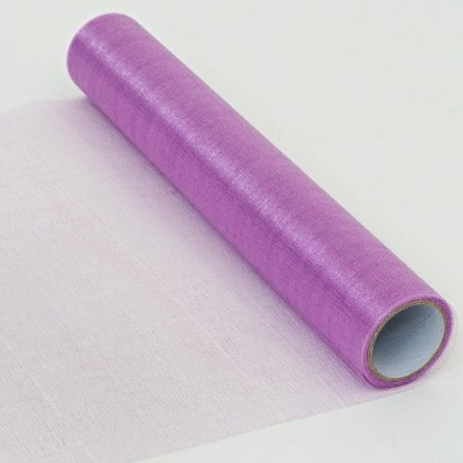 ORGANZA ROLKA 32CMX6M FARBA 46 FIALOVÁ