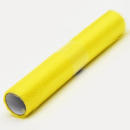 ORGANZA ROLKA 32CMX6M FARBA 37 ŽLTÁ