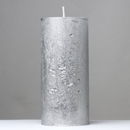 RUSTIC GLITER VAL.70x150 STRIEBORNÝ