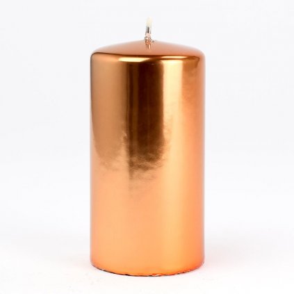 LUSTRO VAL.7X14 MEDENÝ