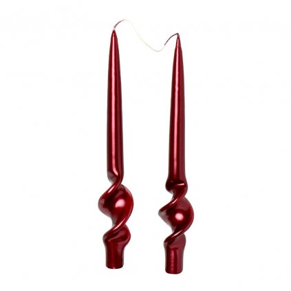 AKCIA!TOČENÁ ŠPIC BLANKA MET.BORDO BAL.2KS 27cm