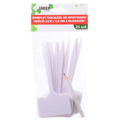 ETIKETY NA RASTLINY S POPISOVAČOM 13,5X5,5CM *2734