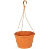 DWT29 KVETINÁČ+ZÁVES TERRA 29xh18CM/8,5L Terakota