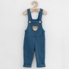 Dojčenské zahradníčky New Baby Luxury clothing Oliver modré 80 (9-12m)