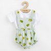 Mušelínový dojčenský set Kraťasy a Tričko New Baby Avocado 62 (3-6m)