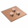 AKCIA! PODLOŽKA medená/zrkad./sklo 20x20cm SPECCHIO-ORO.-200X200