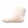 Dojčenské bavlnené ponožky New Baby biele 80 (9-12m)