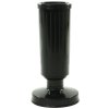 VÁZA SO ZÁŤAŽOU 30CM ČIERNA