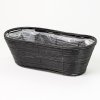 OBAL OVAL PLAST ČIERNY 50x20x16CM SUPER CENA!