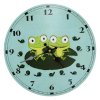 HODINY NÁSTENNÉ MDF DIA 34CM ŽABKY