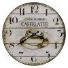 HODINY NÁSTENNÉ MDF DIA 34CM CAFFELATTE