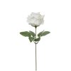 KS RUŽA NA STOPKE, KRÉMOVÁ 30CM