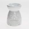 AROMALAMPA SOVA PORCELÁN 8x11,5CM BIELA