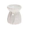 AROMALAMPA VZOR PORCELÁN 8x9CM BIELA