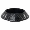 X46 MISKA AŽUROVÁ ČIERNA 23CM