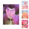 DARČEKOVÁ TAŠKA S 23*18*10CM TULIPÁNY GLITTER