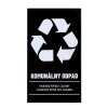 Samolepka na koše na separovaný odpad