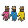Rukavice detské do záhrady ,,6,, mix farba