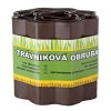 TRÁVNIKOVÁ OBRUBA HNEDÁ 15cm x 9m
