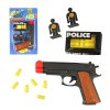 Pištoľ policajná s terčíkmi a nábojmi