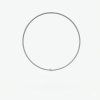 Kruh ring kov biely pr.20cm