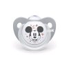 Dojčenský cumlík Trendline NUK Mickey Mouse 6-18m sivý 6-18 m