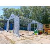 Halmax plachtova hala sirka 9 m sedlova strecha (3)