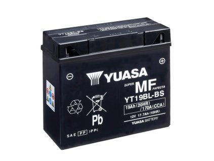 Baterie Yuasa, YT19BL (WC) plněná kyselinou
