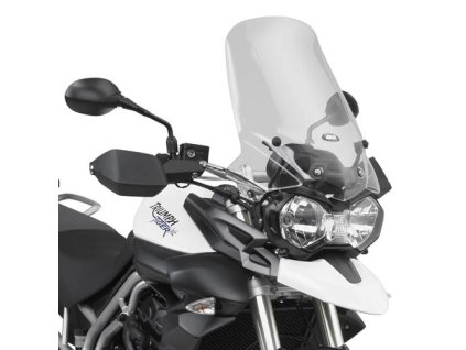 big triumph tiger 800 2f800 xc 2811 29 plexi cire givi 6401dt