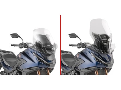 D1214ST screen mounted on givi honda nt1100 25