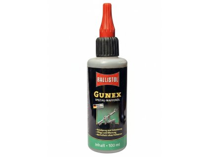 Ballistol Gunex olej 100 ml., speciální olej na zbraně, dóza s dávkovací špičkou
