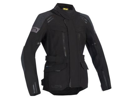Lindstrands Storbo Woman Black  Dámská textilní motocyklová bunda