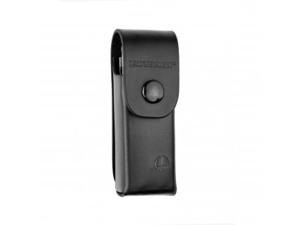 Leather Box Sheath Black 4 Front