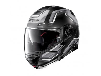 moto helma nolan n100 5 upwind flat black n com 57