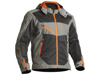 Lindstrands Textile Jacket Rexbo Grey/orange