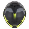 Přilba MultiFlip Korp, CASSIDA (černá matná/žlutá fluo/šedá) Překlopná přilba (Velikost XS)