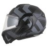 přilba MultiFlip Korp, CASSIDA (černá matná/tmavě šedá/šedá) (Velikost 2XL)