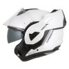 přilba MultiFlip Solid, CASSIDA (bílá perleť/černá) (Velikost 2XL)