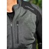 Halvarssons ARVIKA Black/grey prodyšná textilní pánská bunda (Velikosti pánské 66)