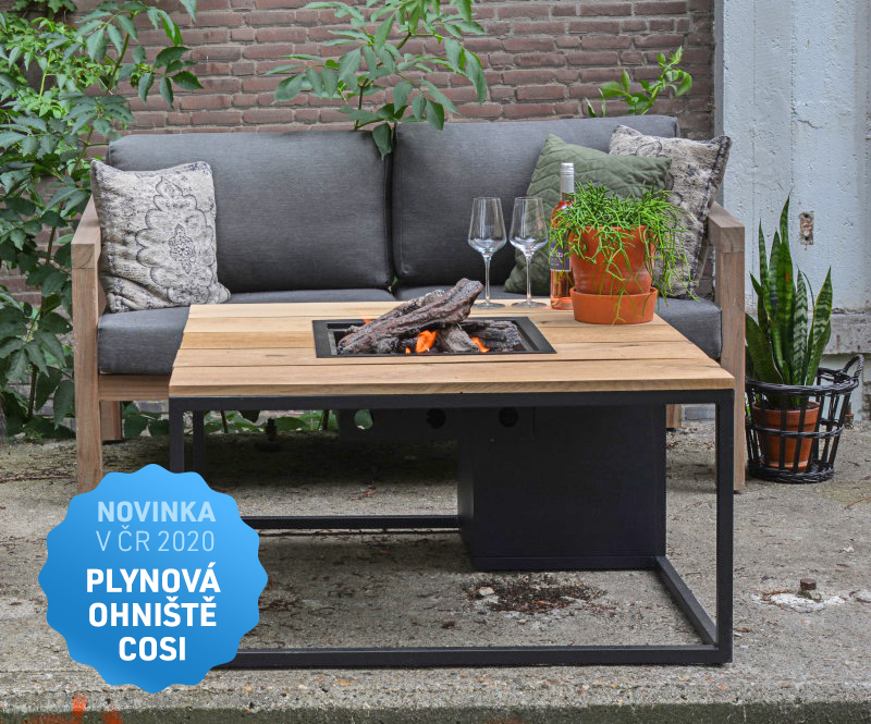 Cosi Loft stůl black-teak