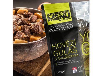 Adventure menu: Hovězí guláš s bramborem Hamaka eu