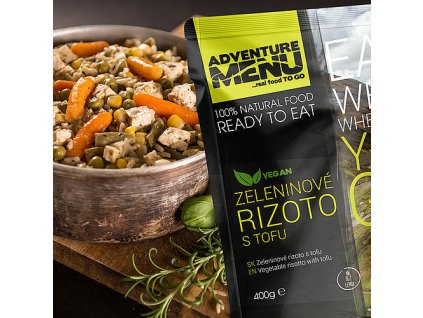 Zeleninové rizoto s tofu