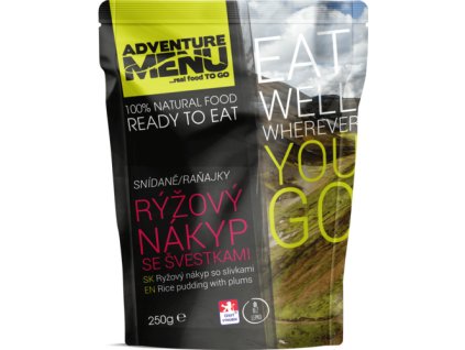 Rýžový nákyp se švestkami