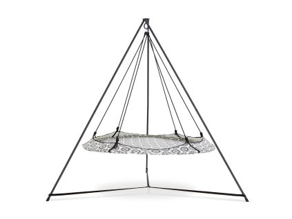1 Mandala Hangout Pod + Black Stand Set