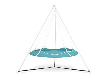 1 Aqua Hangout Pod + White Stand
