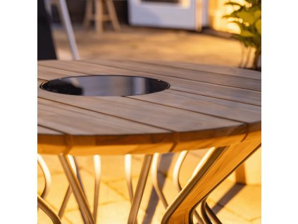 Cosilumia round teak Ø 52 x 60 cm