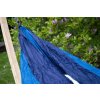 Hamaka houpaci sit pro dva Camping-Slap strap modry SET