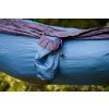 Hamaka houpaci sit pro dva Camping-Slap strap modry SET