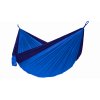 Hamaka houpaci sit pro jednoho Camping-Slap strap modry SET