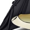 5 Black Hangout Stand Weather Cover Detail plachta proti dešti Hamaka eu